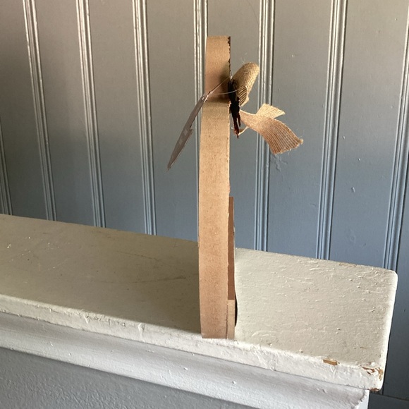 NWT HOME SWEET HOME Slatted Solid Wood & Galvanized Pumpkin Decor Sign 🍁s & Bow - Picture 16 of 17